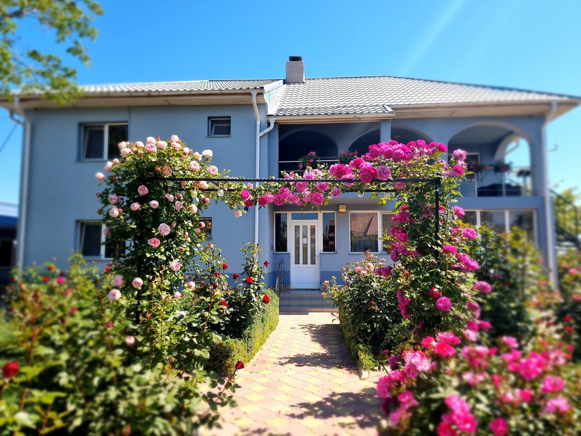Casa Cu Trandafiri Murighiol Esterno foto